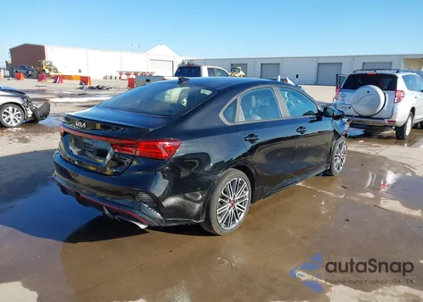 2022 Kia Forte Gt из США, поврежденный, VIN 3KPF44AC1NE478151